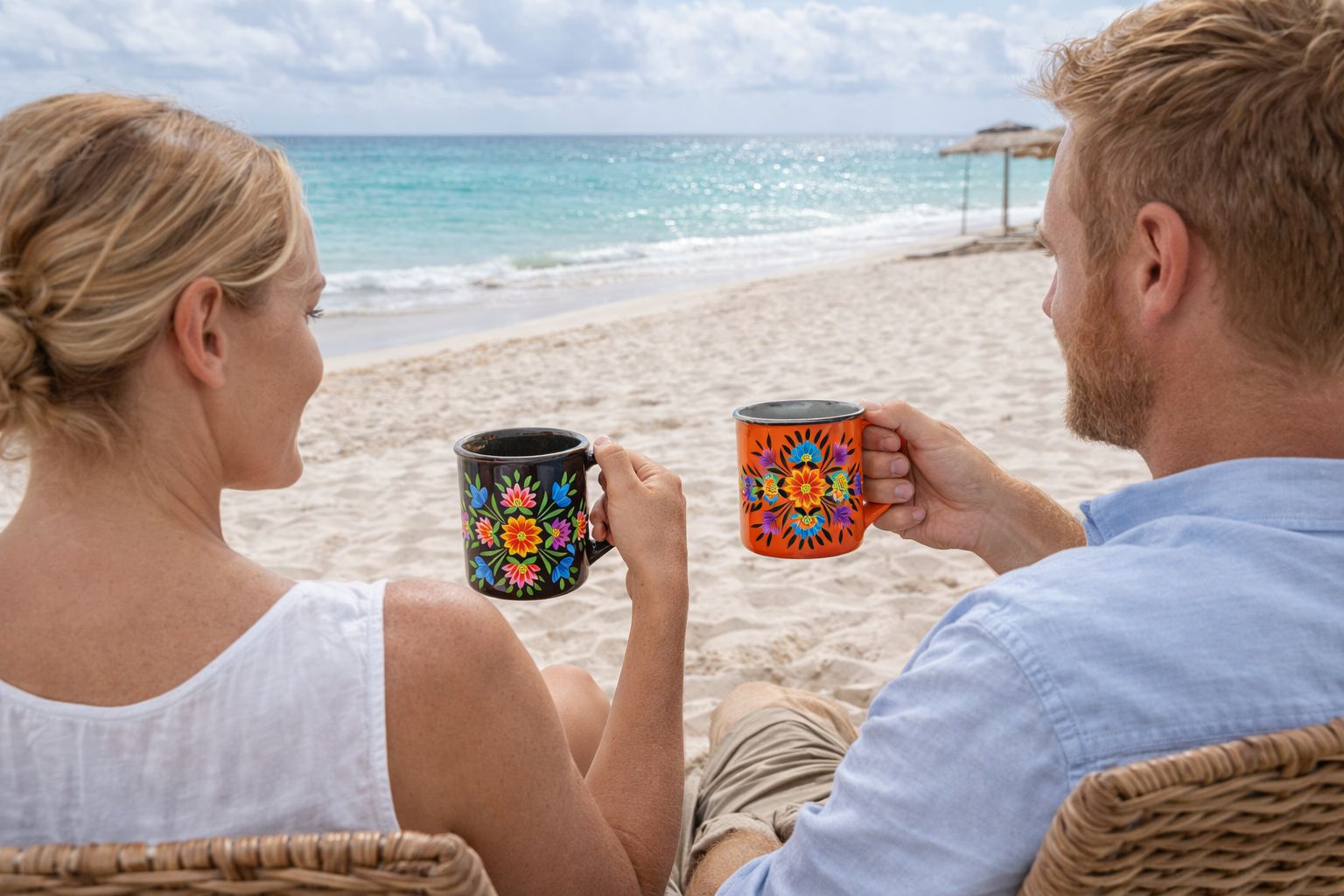 Hand painted steel mugs, hand painted coffee mugs, Enamel ware Kashmir, Enamelware mug, Stainless steel mugs, handpainted steel mugs,Mug set 350 ml